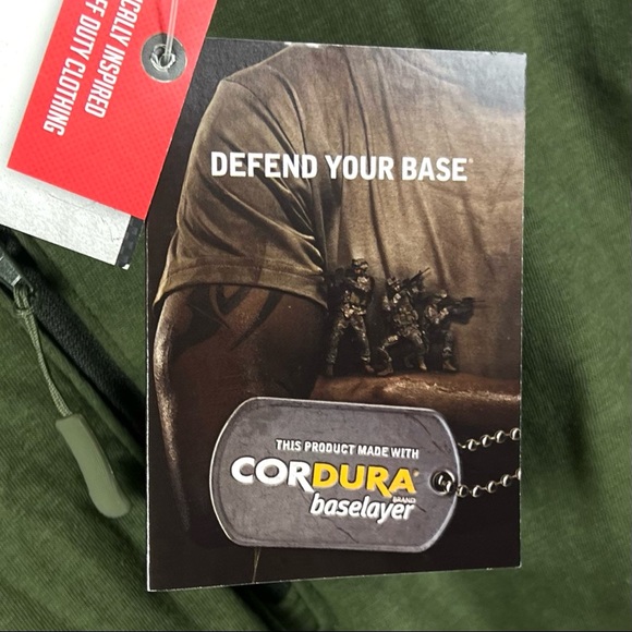 Tru-Spec Men's Woodland/Olive Drab 1/4 Zip TRU 50/50 Combat Shirt XL Reg 1070 - Picture 7 of 8